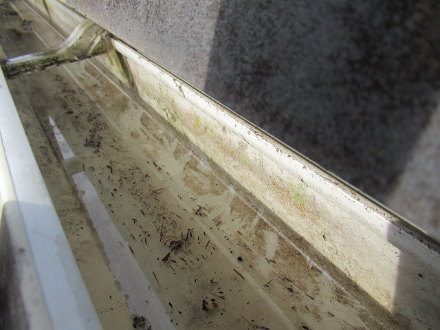 山中湖村　雨樋清掃